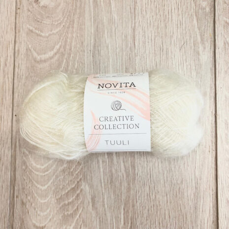 Włóczka Novita Tuuli 2 Ecru