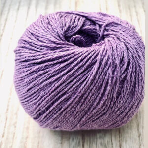 Włóczka Organic Silk Lawenda 50