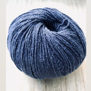 Włóczka Organic Silk Niebieski 62