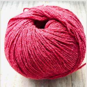 Włóczka Organic Silk czerwony 32